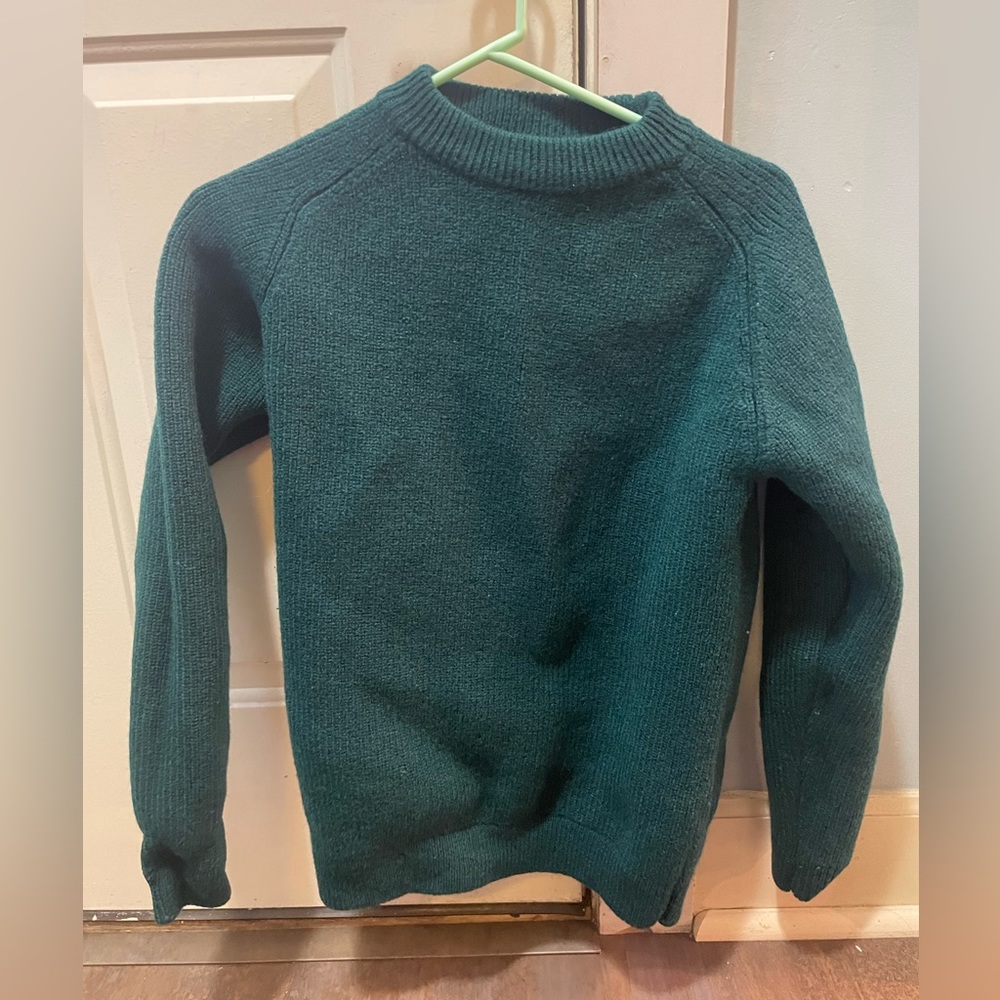 Women’s size L Patagonia wool sweater green